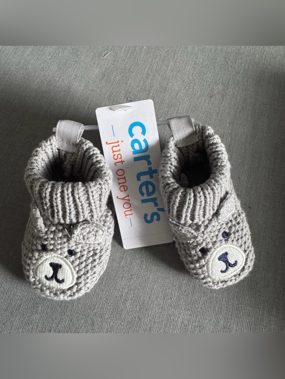 Carters newborn booties